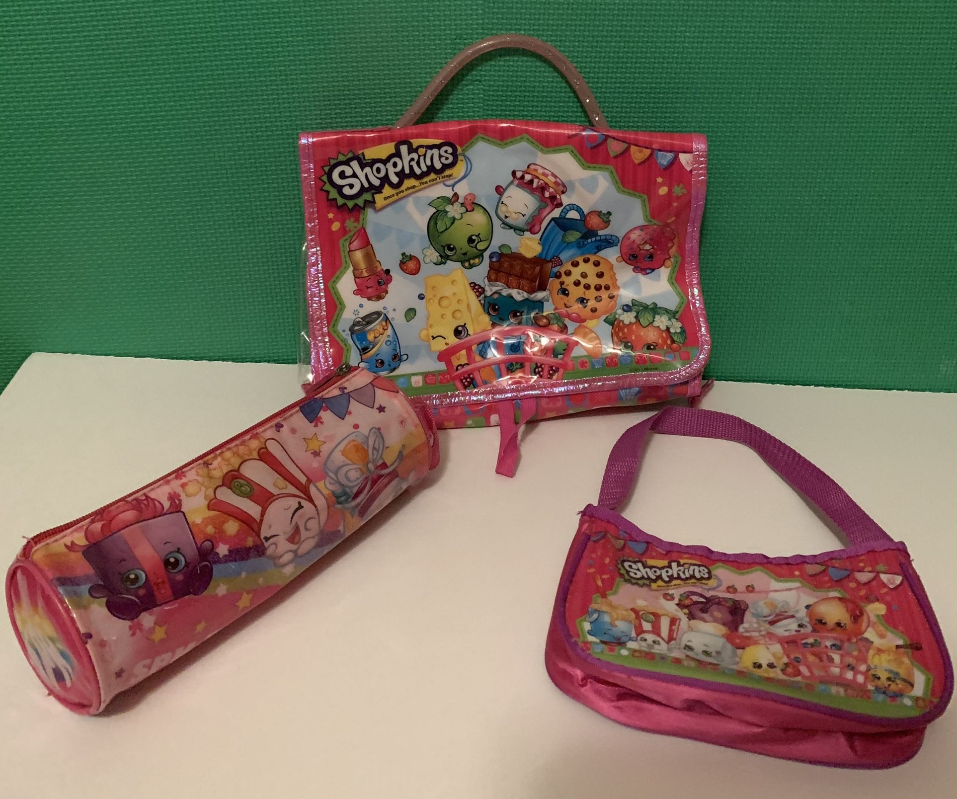 Shopkins Storage Bag Pencil Case And Hand Bag