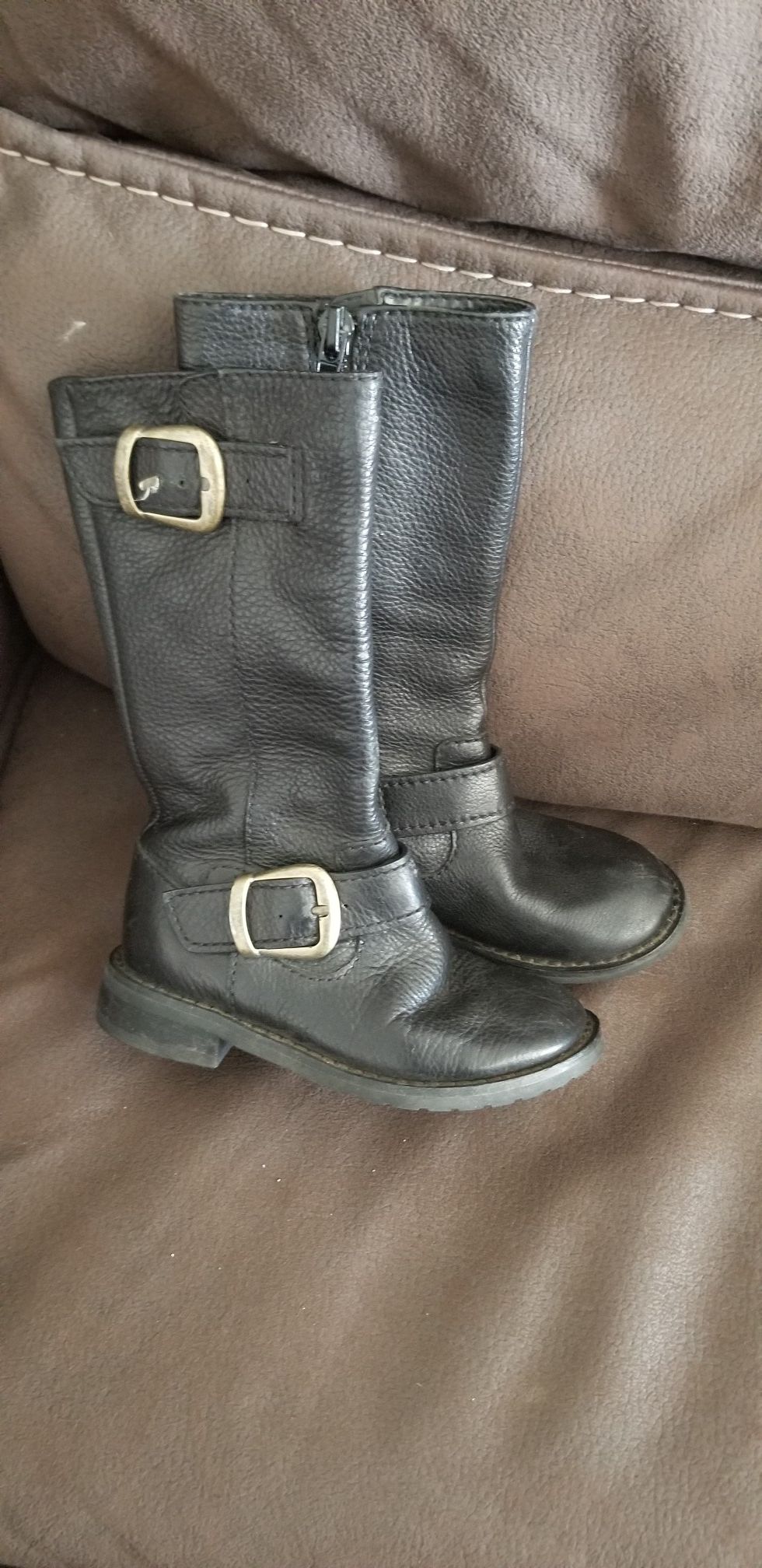 Nordstrom's rack leather infant girls boots sz 7