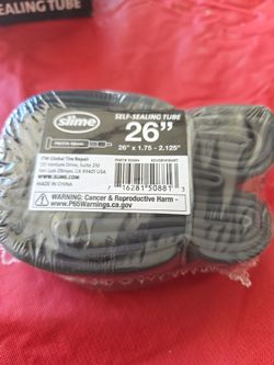 Slime 26" innertube presta valve 48mm NIB