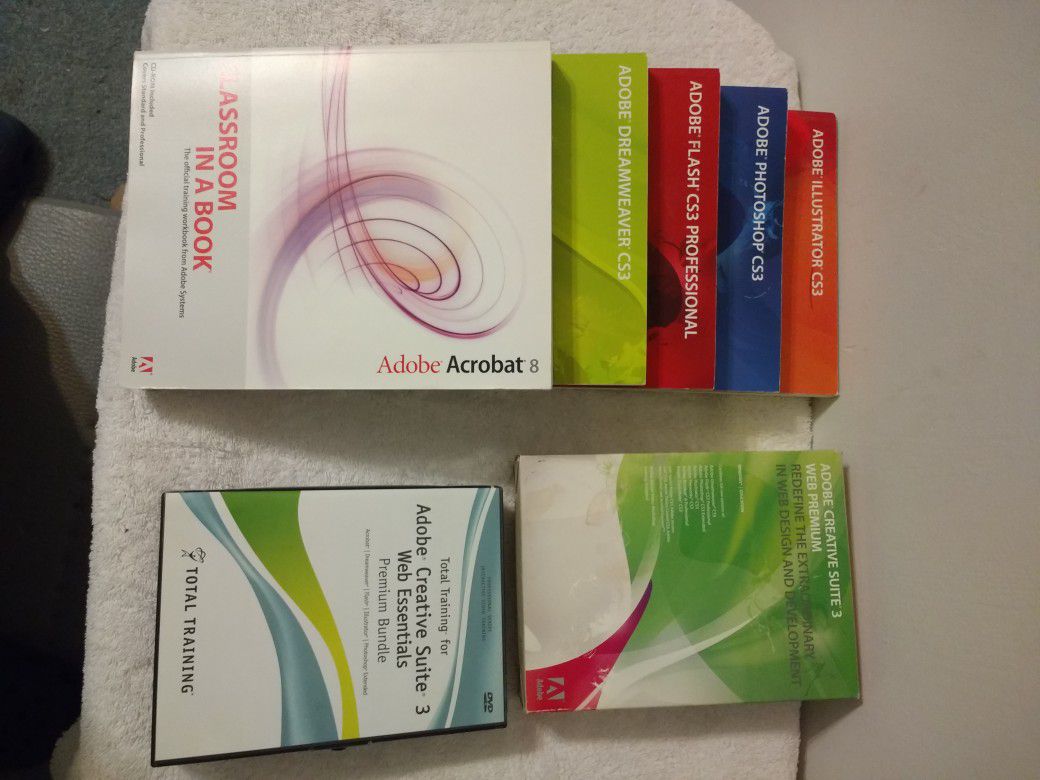 Adobe Acrobat Book and software set