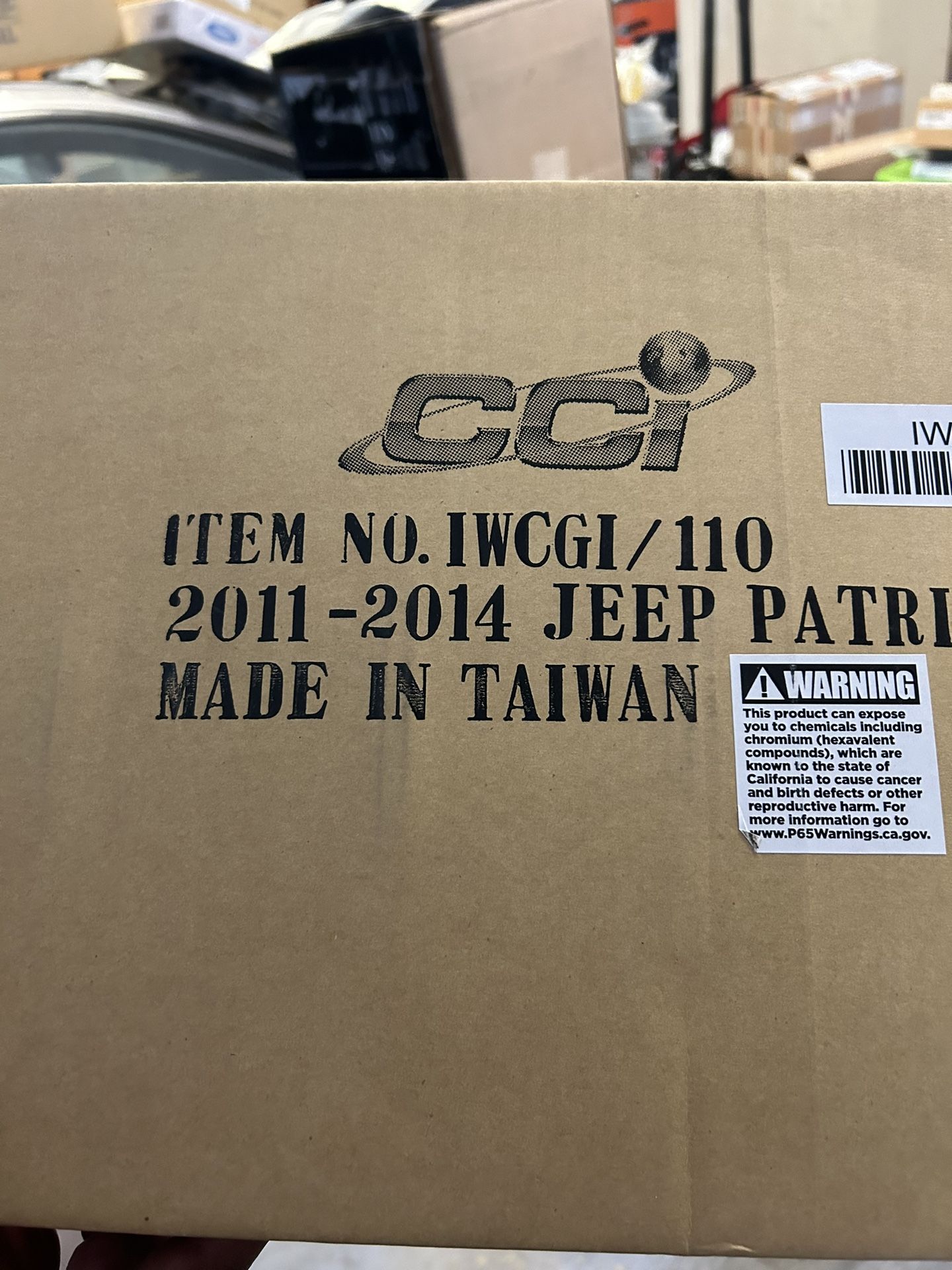 NEW Chrome Grille Overlay for '11-'19 Jeep Patriot IWCGI/110