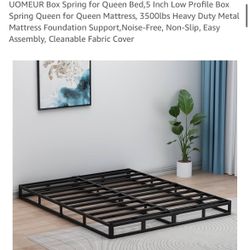 New! 5” Queen Size Box Spring 