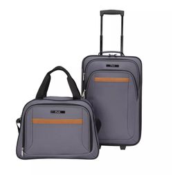 New 2pc Luggage Set