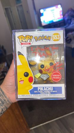 Pikachu funko signed