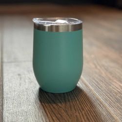 New Teal Insulated Wine Tumbler