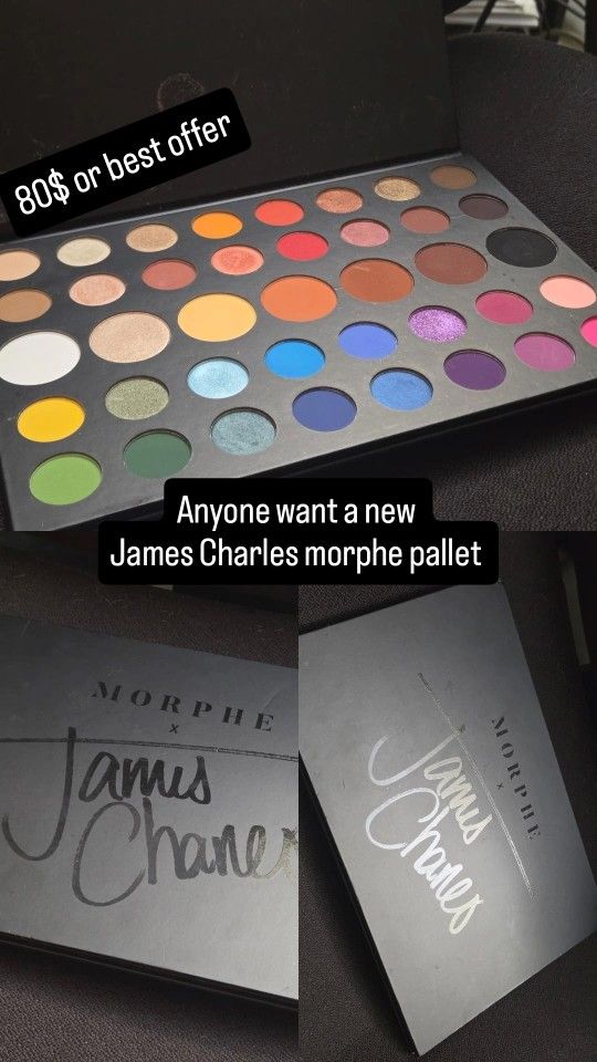 James Charles X Morphe Eye Shadow Palette