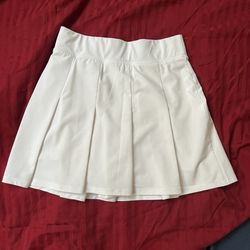 Abercrombie & Fitch Women’s White Pleated Tennis Skirt, Size XS