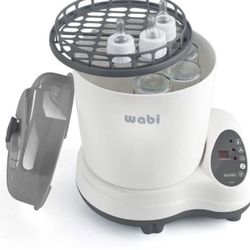 WABI Baby Bottle 3 in 1 Electric Steam Sanitizer & Dryer +Plus, Easy Use & Care/PreOwned