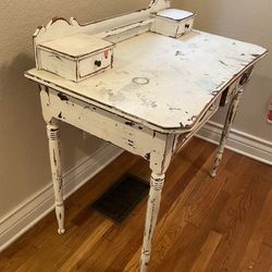 Shabby Chic Desk Distressed Wooden Furniture 