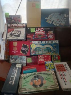 20 Vintage Board Games 