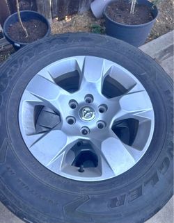 Dodge ram wheels and tires