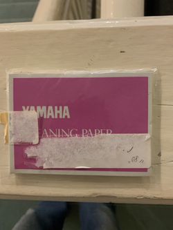 80 count powdered Yamaha cleaning pads new sealed