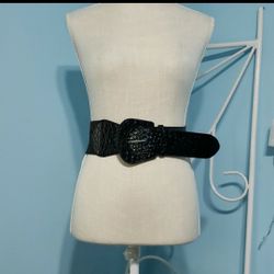 Animal Print Statement Belt