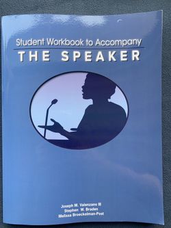 Student Workbook to Accompany The Speaker