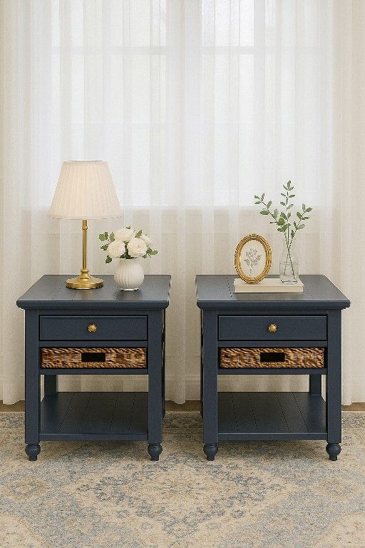 Attractive Black End Tables