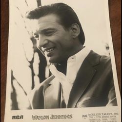 1960 Waylon Jennings Talent Promo Pic 