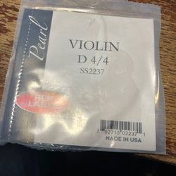 Red Label - Pearl 4/4 Violin D String New