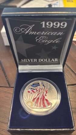 1999 Silver Eagle colorized