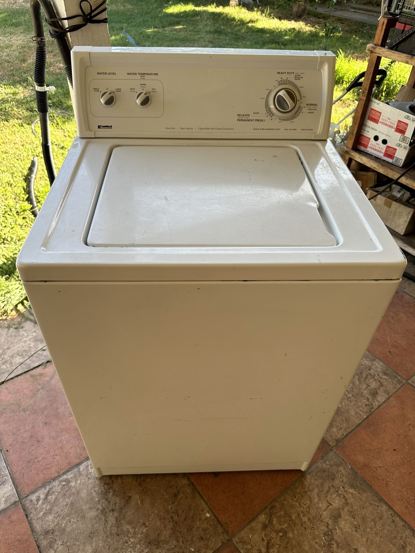 Kenmore Washer Working Good Condition!