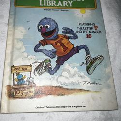 Sesame Street Vintag Picture Books Ernie Bert Grover70s SESAME STREET Jim Henson