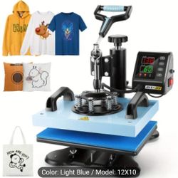 Brand New In Box AKEY DIY 12x10 Heat Press Machine  