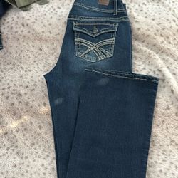 Wallen flower jeans