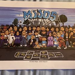 Homies Mijos RARE poster official 2003 8x11 (READ DESC)