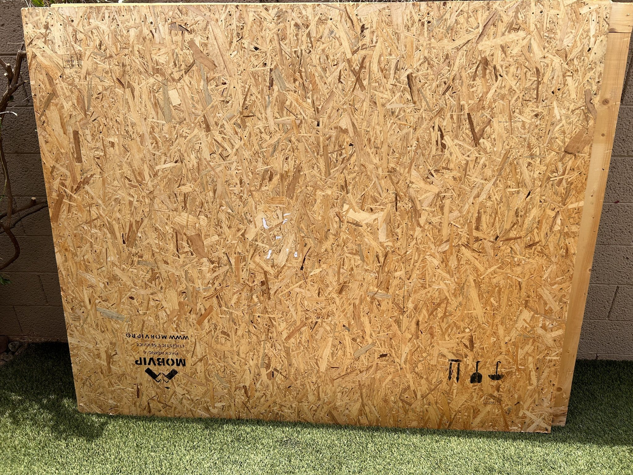 3 -Sheets 3/16 Plywood  79 1/2 X64 