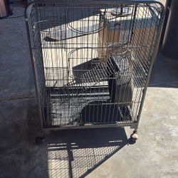 Cage For Chinchilla/hamster/gerbil, Rat Or Mouse