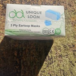 Unique Loom 3 Ply Face Masks 