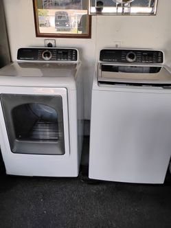 Samsung washer, gas dryer