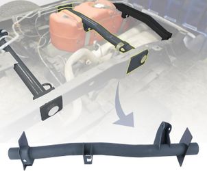 Mountainpeak Rear Fuel Tank Crossmember Fit for 2007-2014 Chevy #1381C T7-2