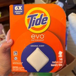 Tide Evo Detergent Laundry Tiles 16 Count