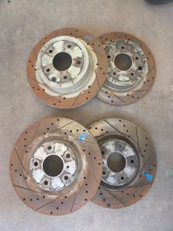 Infiniti G37 Sedan Drilled & Slotted Rotors