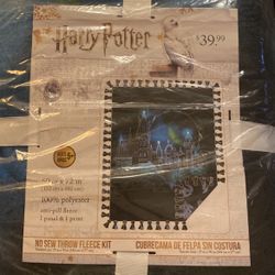 Harry Potter No Sew Throw Fleece 