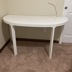 White IKEA Table