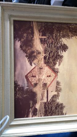 Framed Vintage Painting