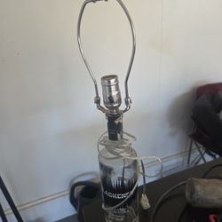 Blackened Metallica Lamp Custom Made New