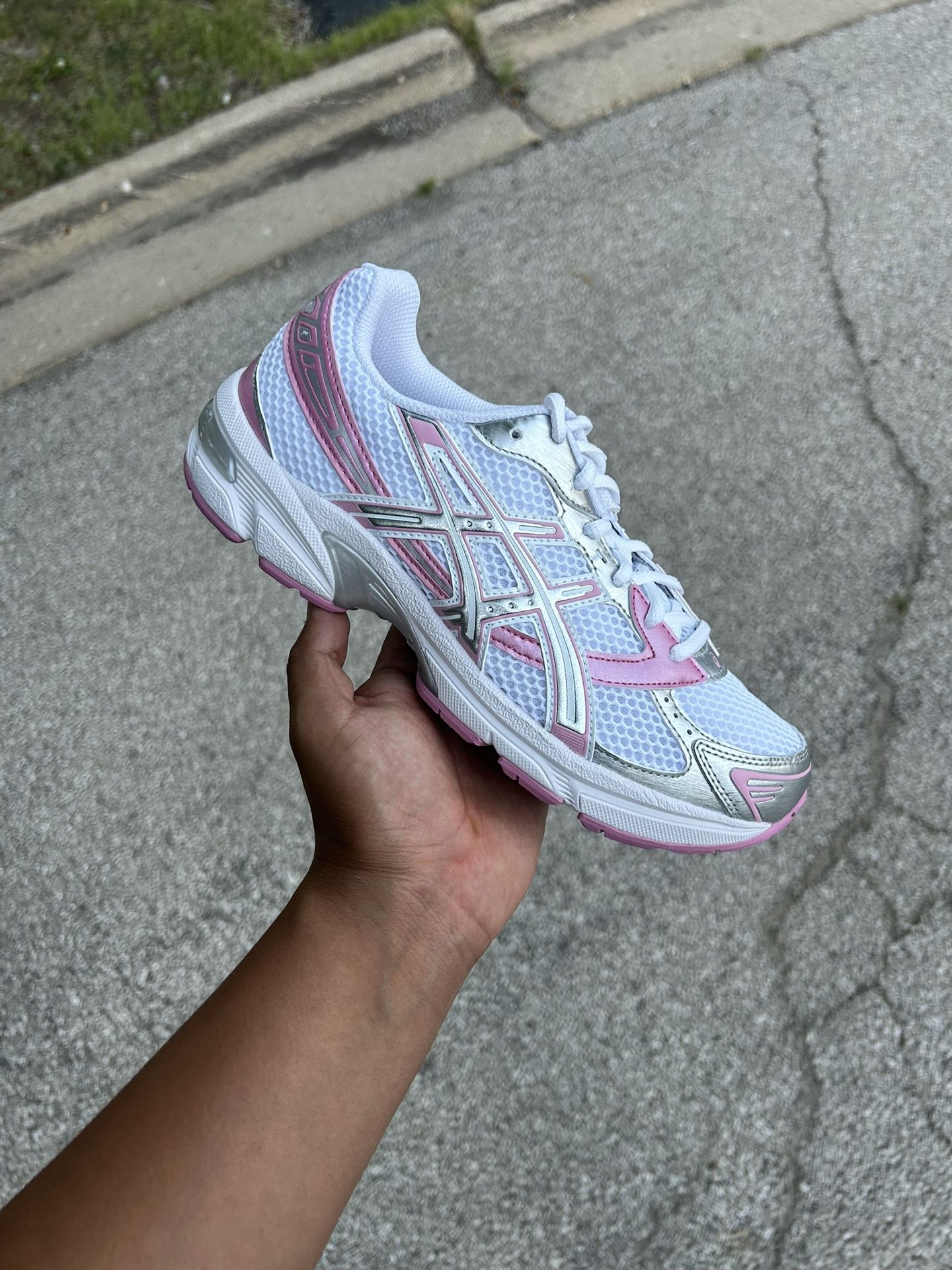 Asics Gel-1130 Pure Silver Pink Size 8 Women's/6.5 Mens 1202A507-100