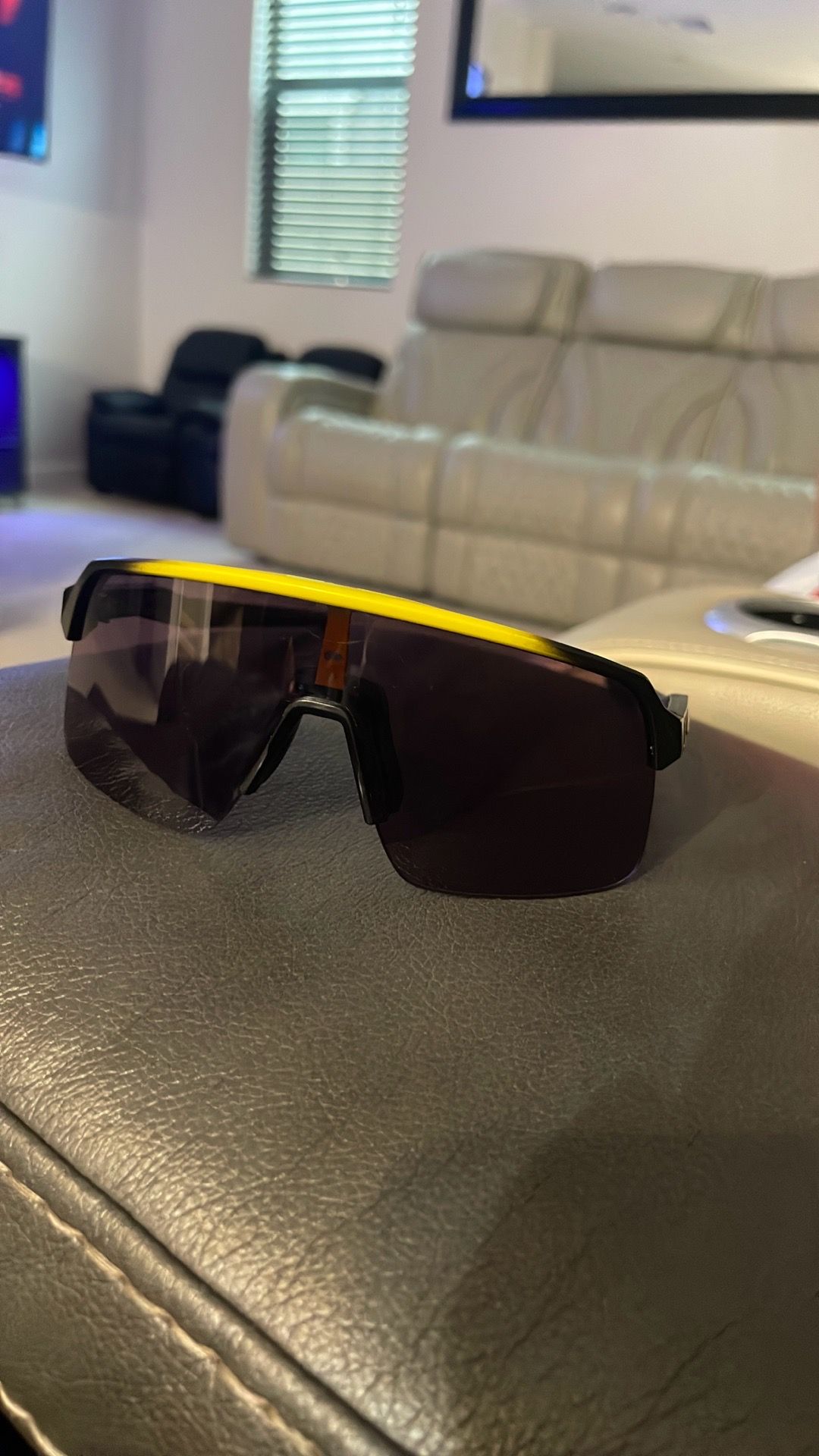 Oakley Oakley Sutro Lite Sunglasses TDF Yellow Fade Prizm Road Black