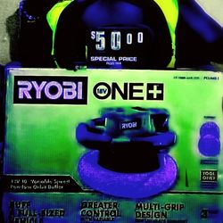 Ryobi Variable Speed Random Orbit Buffer 