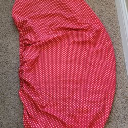 Red/white Polka Dot Elastic Tablecloth