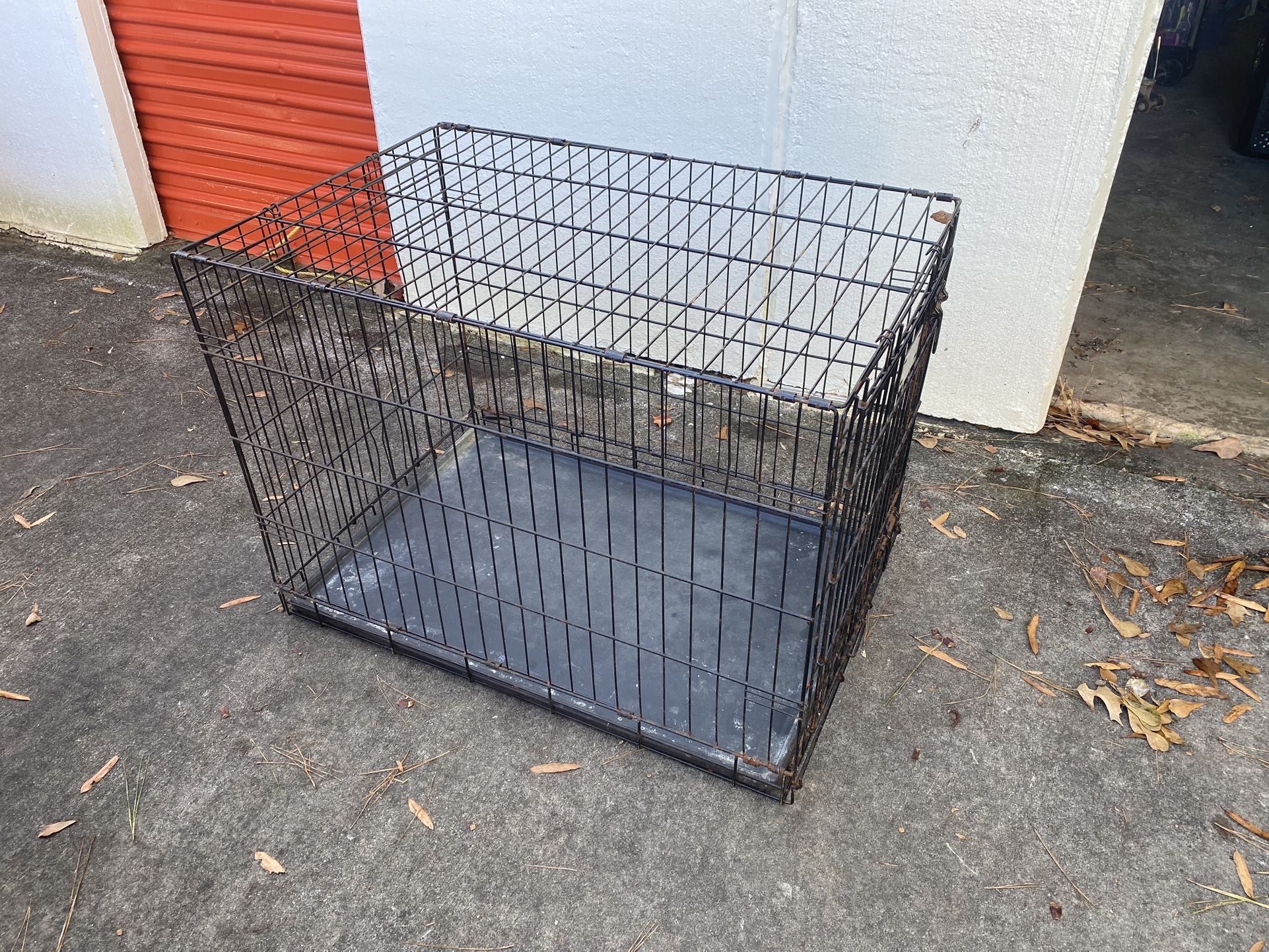 Small Metal Dog Crate
