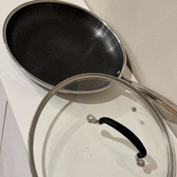 HexClad Hybrid Nonstick Frying Pan, 12-Inch