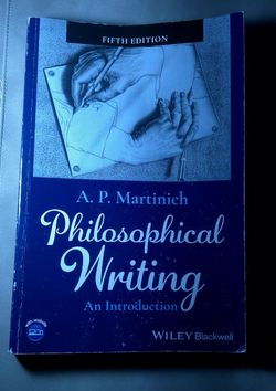 PHILOSOPHICAL WRITING