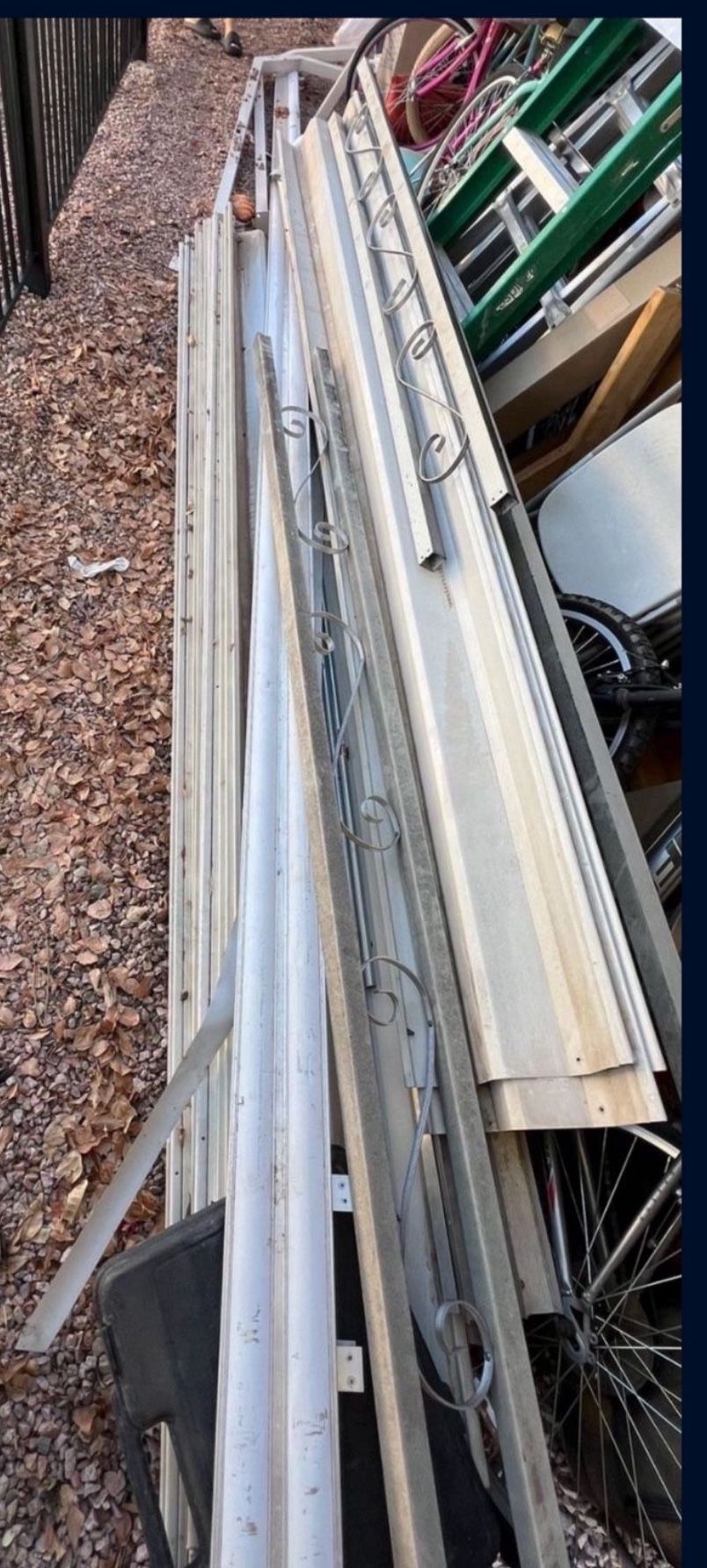 Aluminum Patio Roof $200