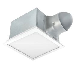 Ventilation fan 1.0-Sone 150-CFM White Decorative Lighted Bathroom Fan (ENERGY STAR Certified)