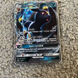 Umbreon GX Pokémon Card
