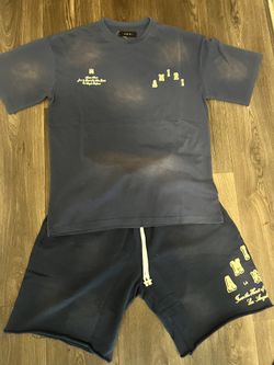 Amiri Shirt And Short Set