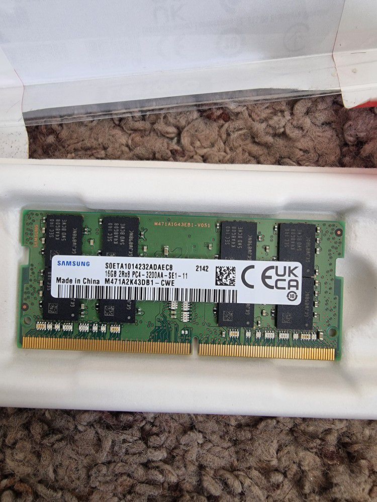 ThinkPad 16 Gb DDR4 3200 MHz SoDIMM memory for laptop 